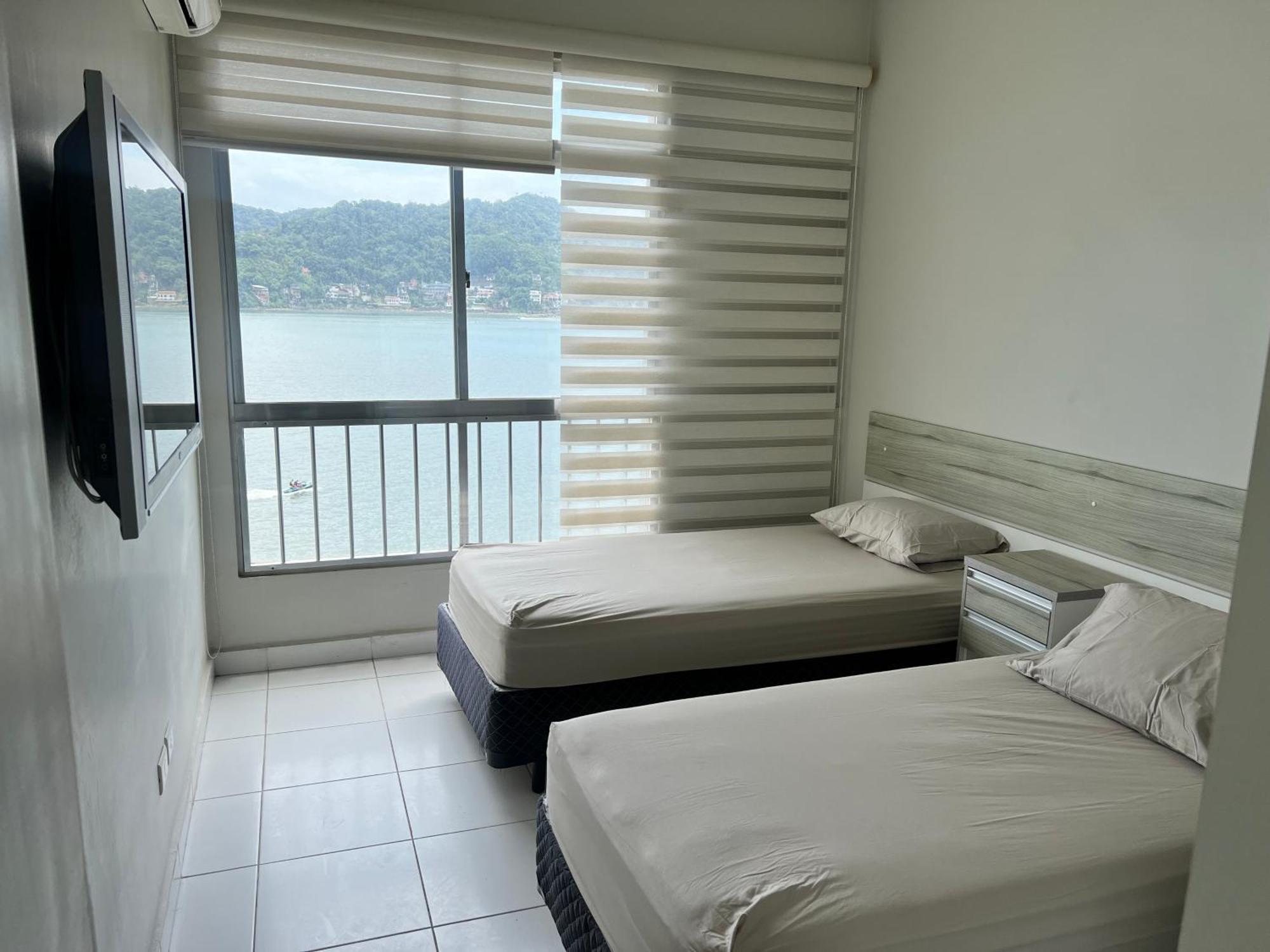 Vista Mar Pe Na Areia Apartamento São Vicente