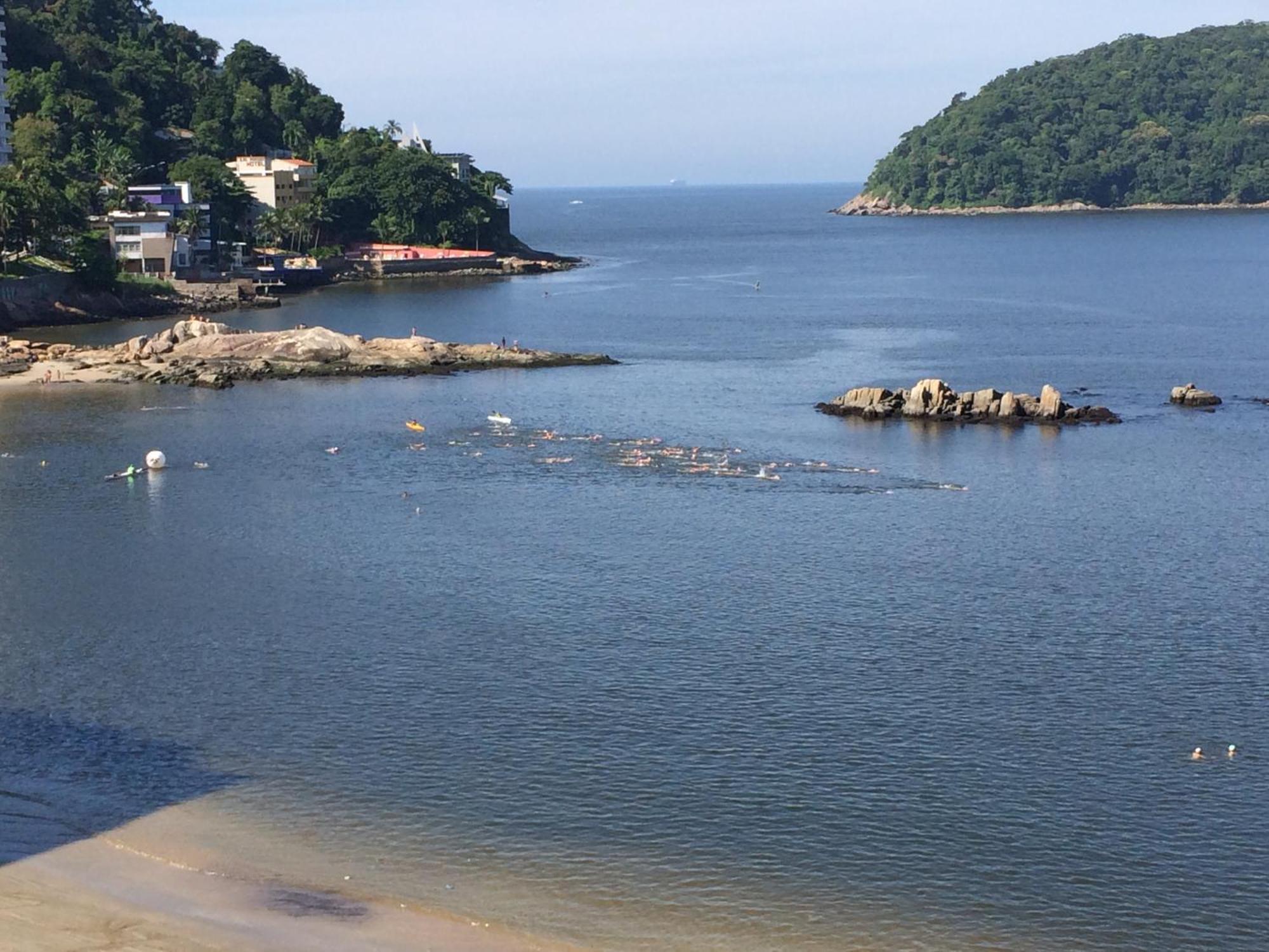 Apartamento Vista Mar Pe Na Areia São Vicente